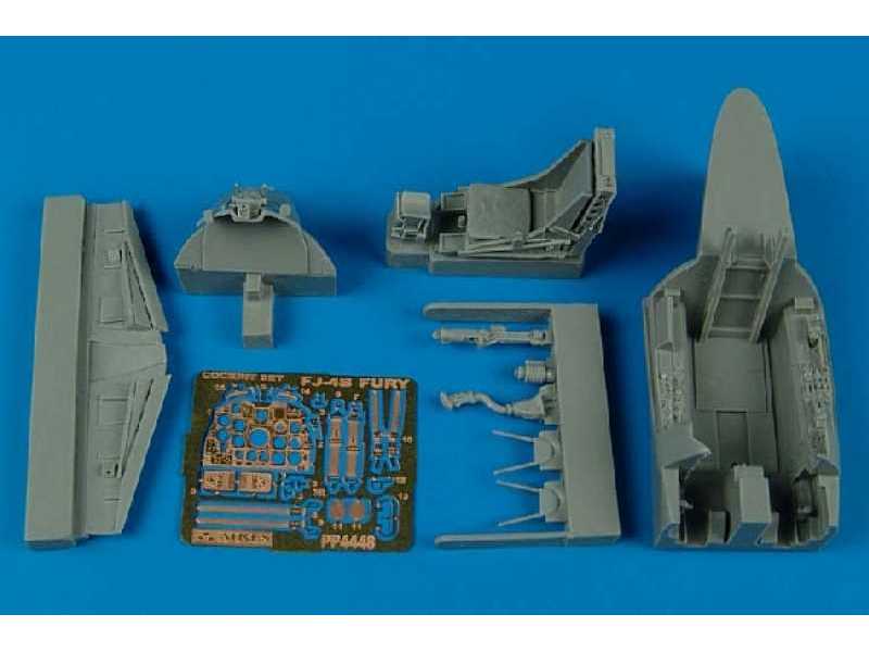 Fj-4B Fury cockpit set - Hobby boss - image 1