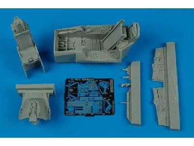 F-16C Barak cockpit set - Hasegawa - image 1