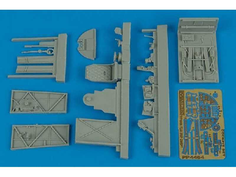 Typhoon Mk.IB tear drop canopy cockpit set - Hasegawa - image 1