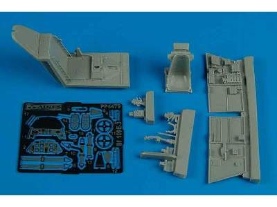 Bf 109E-3 cockpit set - Academy - image 1