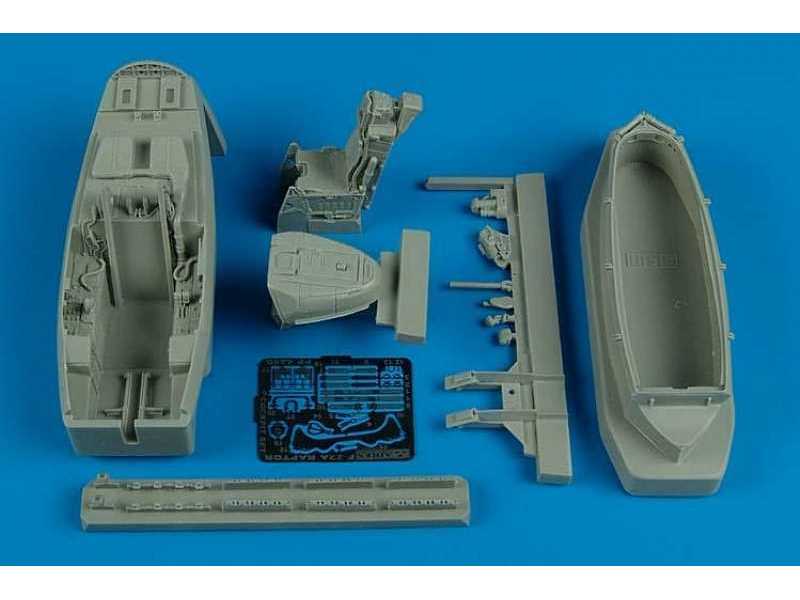 F/A-22 Raptor cockpit set - Hasegawa - image 1