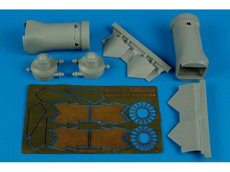 F/A-22 Raptor exhaust nozzles - closed - Hasegawa - image 1 F/A-22 Raptor exhaust nozzles - closed - Hasegawa - image 1