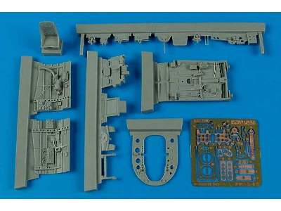 A6M5 Zero cockpit set - Tamiya - image 1