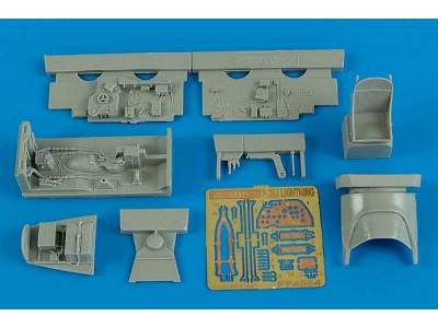 P-38J Lightning cockpit set - Academy - image 1