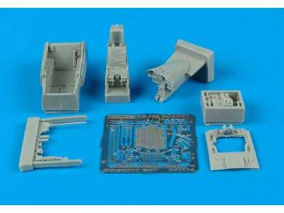 F/A-18A Hornet cockpit set - Hasegawa - image 1