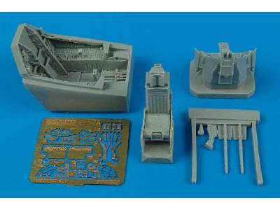 F-117A Nighthawk cockpit set - Hasegawa - image 1