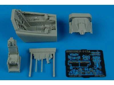 F-117A Nighthawk cockpit set - Academy - image 1