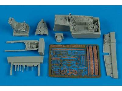 Su-27 Flanker B cockpit set - Hasegawa - image 1