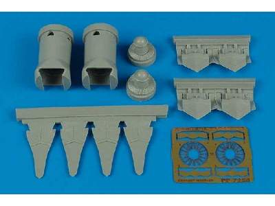 F/A-22 Raptor exhaust nozzles - Hobby boss - image 1