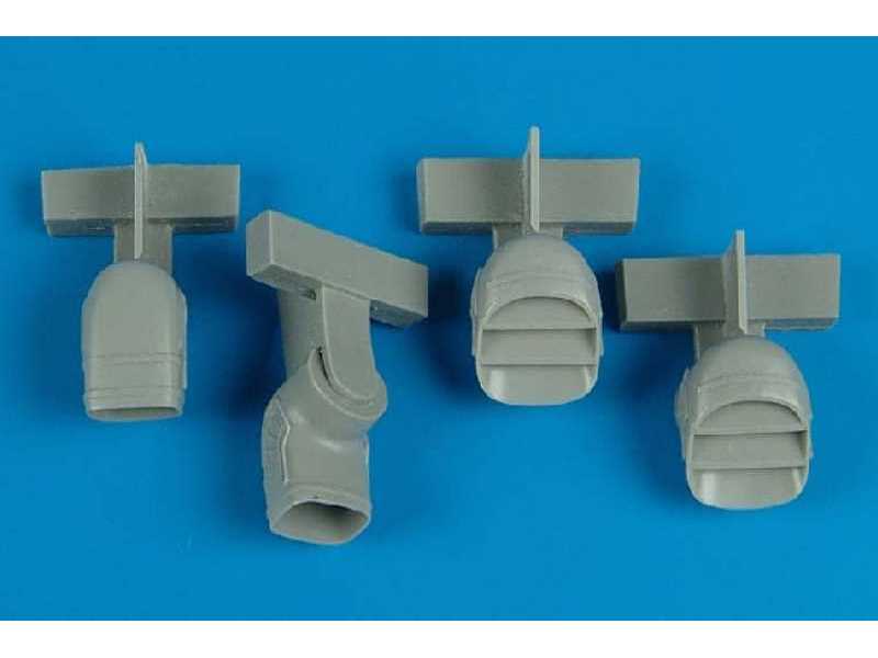 Harrier GR.5/7 exhaust nozzles - Hasegawa - image 1