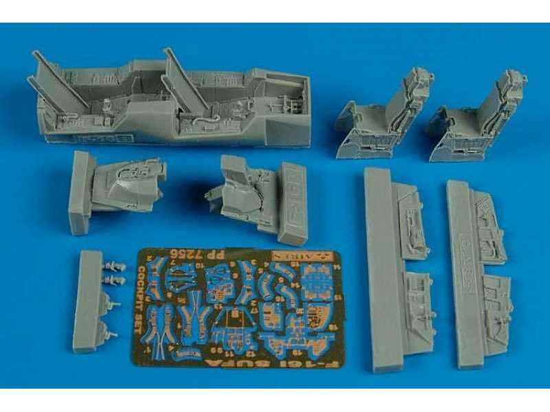 F-16I Sufa cockpit set - Hasegawa - image 1