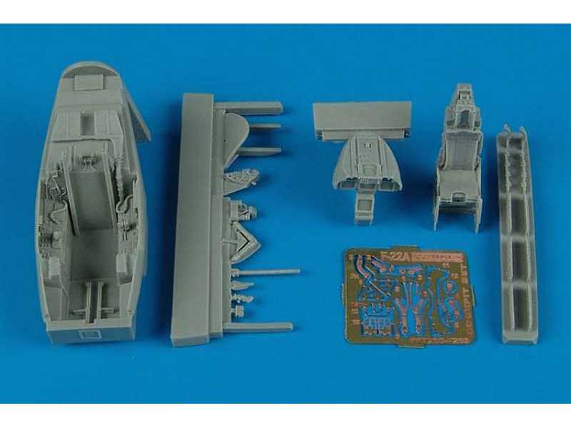 F-22A Raptor cockpit set - Fujimi - image 1