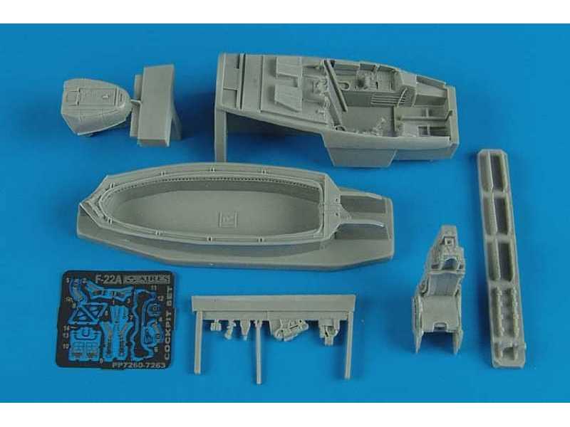 F-22A Raptor cockpit set - Revell - image 1 F-22A Raptor cockpit set - Revell - image 1