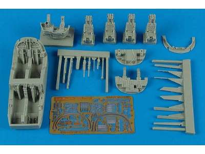 EA-6B Prowler ICAP-2 (early) cockpit set - Hasegawa - image 1