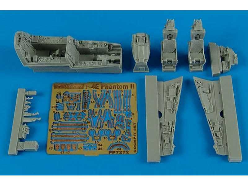 F-4E Phantom II cockpit set - Hasegawa - image 1