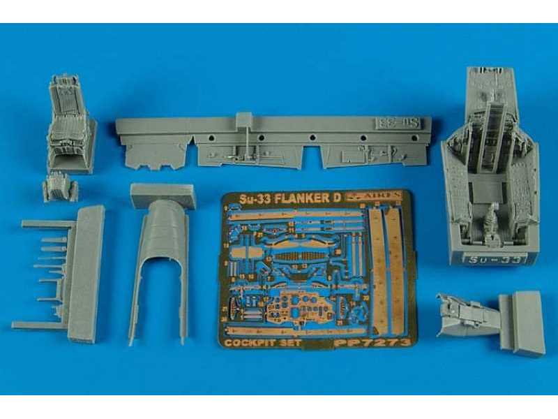 Su-33 Flanker D cockpit set - Hasegawa - image 1