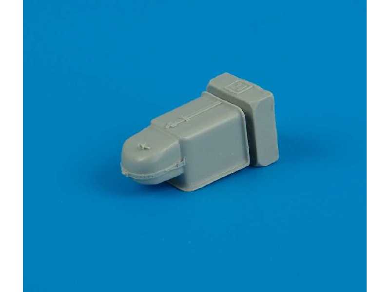 Bf 109K gun cover - Hasegawa/Revell - image 1