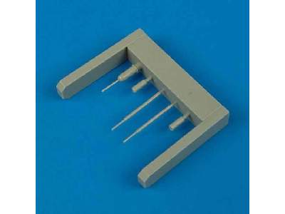 MC.200 Saetta pitote tubes & antennas - Italeri - image 1