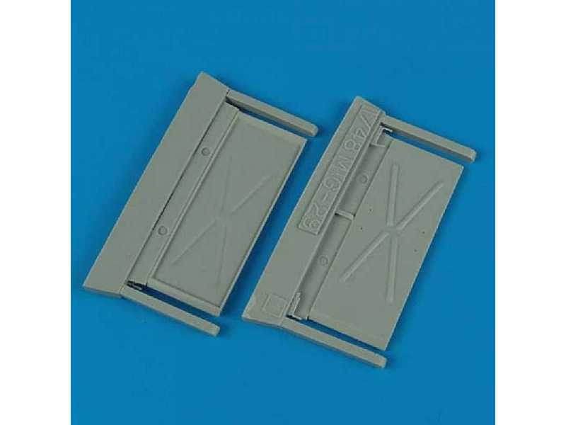 MiG-29A fulcrum air intake covers - Academy - image 1 MiG-29A fulcrum air intake covers - Academy - image 1