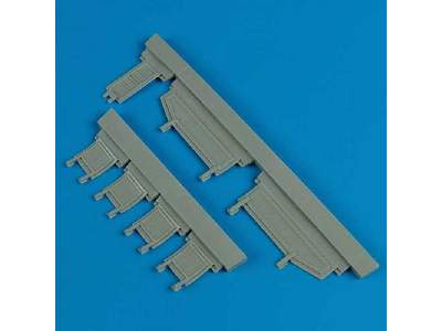 Fw Ta 154 undercarriage covers - Dragon/Revell - image 1