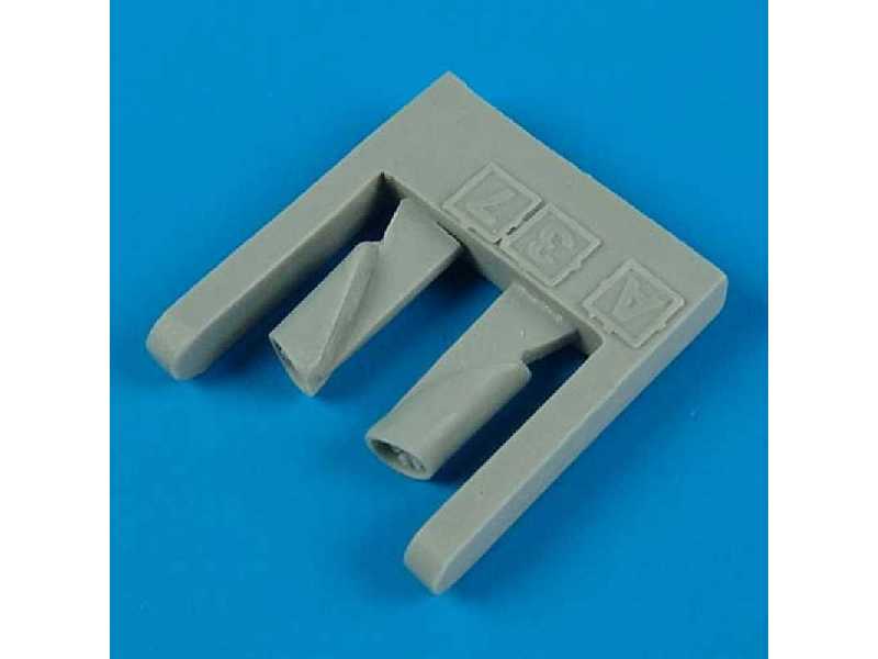 A-37 Dragonfly gun barrels - Revell/Monogram - image 1