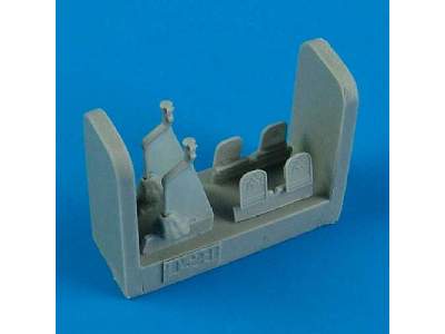 T-28 Trojan control lever and rudder pedals - Roden - image 1