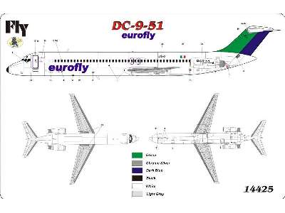 McDonnell Douglas DC-9-51 eurofly - image 1