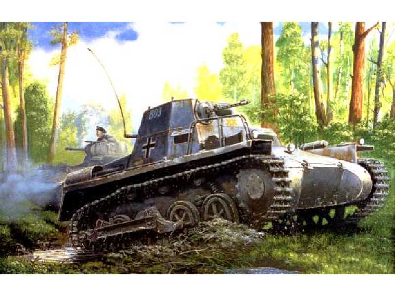 Light command tank T-1KLA - image 1