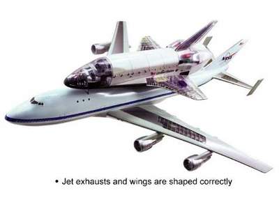 Space Shuttle w/ Boeing 747-100 - image 3