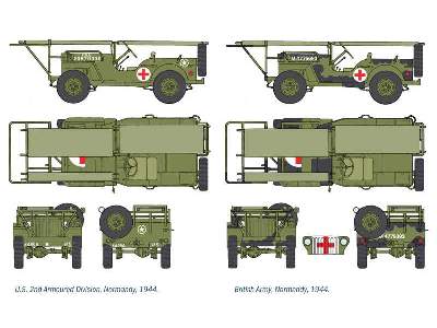 1/4 ton. 4x4 Ambulance Jeep - image 4