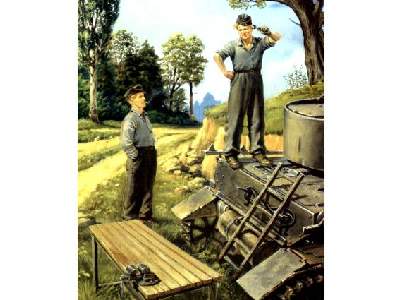Figures German tank repairmen (1940-1944)  - image 1
