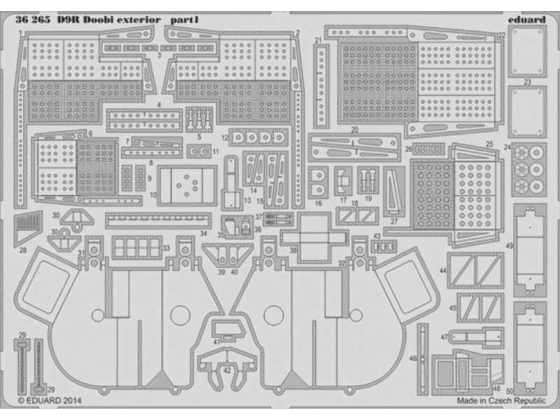 D9R Doobi exterior 1/35 - Meng - image 1