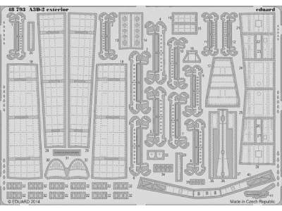 A3D-2 exterior 1/48 - Trumpeter - image 1