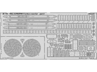 MiG-25PD/ PDS Foxbat exterior 1/48 - Kitty Hawk - image 2