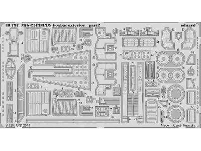 MiG-25PD/ PDS Foxbat exterior 1/48 - Kitty Hawk - image 3