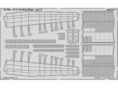 Su-2 landing flaps 1/48 - Zvezda - image 2