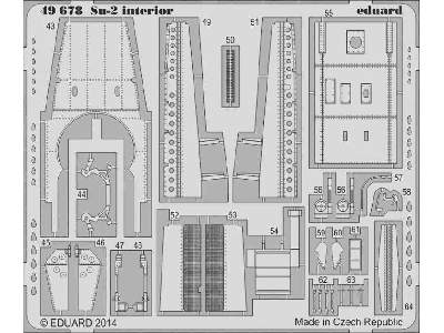 Su-2 interior S. A. 1/48 - Zvezda - image 3