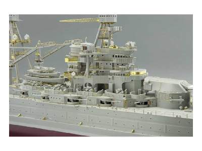 USS Arizona part 6 - superstructure 1/200 - Trumpeter - image 2