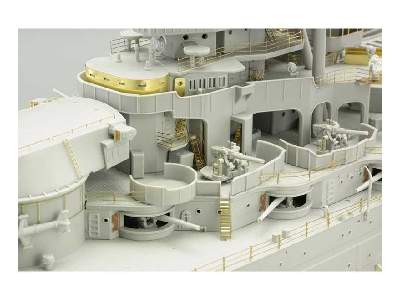 USS Arizona part 6 - superstructure 1/200 - Trumpeter - image 6