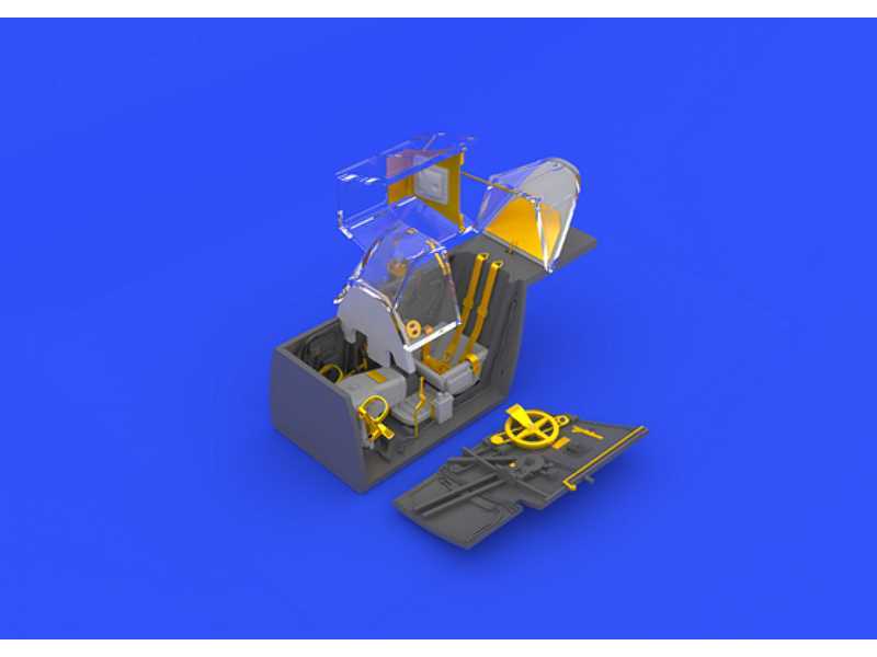 Bf 109G cockpit 1/48 - Eduard - image 1