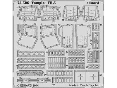 Vampire FB.5 S. A. 1/72 - Azur - image 3