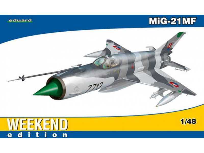 Eduard EDK8231 MiG-21MF 1:48 Plastic Kit 8591437082315 