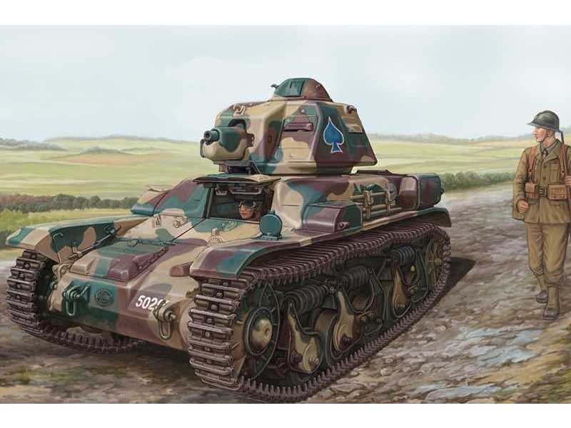 French R35 Light Infantry Tank - image 1