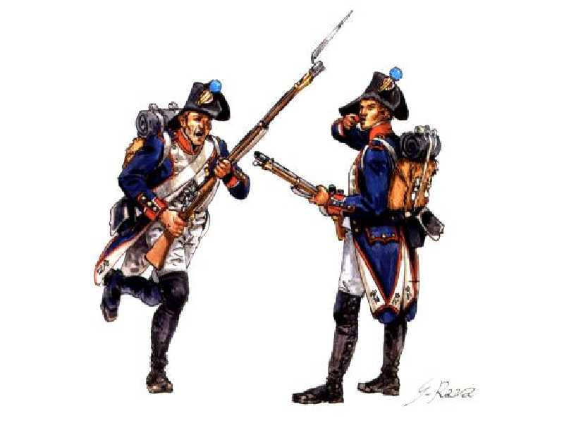 Figures - French Infantry 1798-1805, Napoleonic Wars - image 1