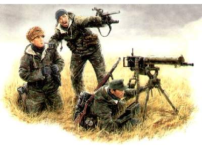 Figures German Machinegun Crew - Eastern Front, Kurland 1944 - image 1