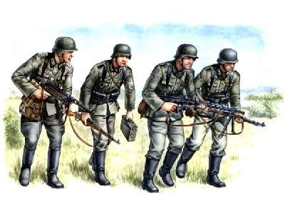 Figures German panzergrenadiers (1939-1942) - image 1