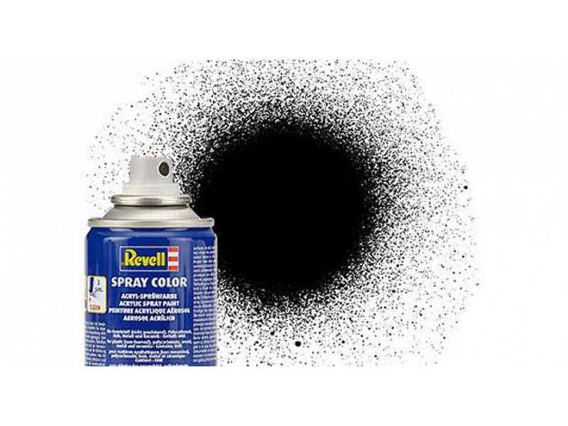 Spray black, silk - image 1