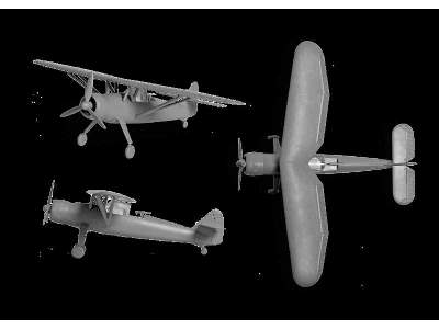 Henschel Hs 126 German Reconnaissance Plane - No glue required - image 4