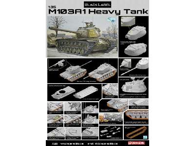 M103A1 ciężki czołg amerykański - Black Label - image 2
