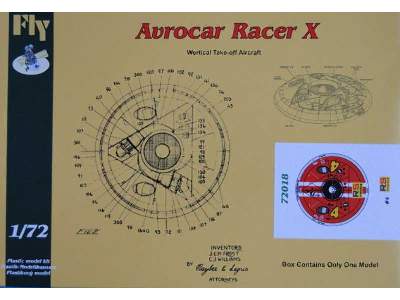 Avrocar Racer X RS models - image 1